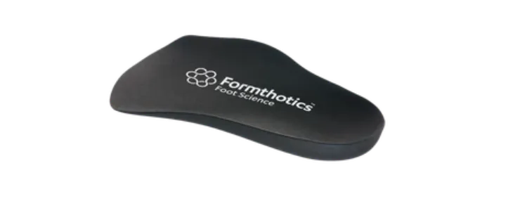 Comfort Single Medium Formthotic black medium-density orthotic insert for hard-to-fit shoes
