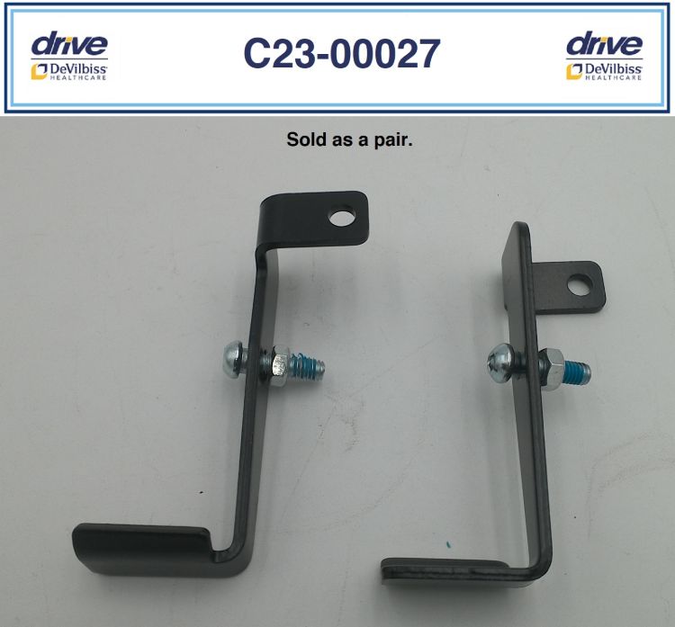Wheel Brake Assembly (Left & Right) for Airgo Excursion X20 Rollator (Lightweight, Side Folding Walker)