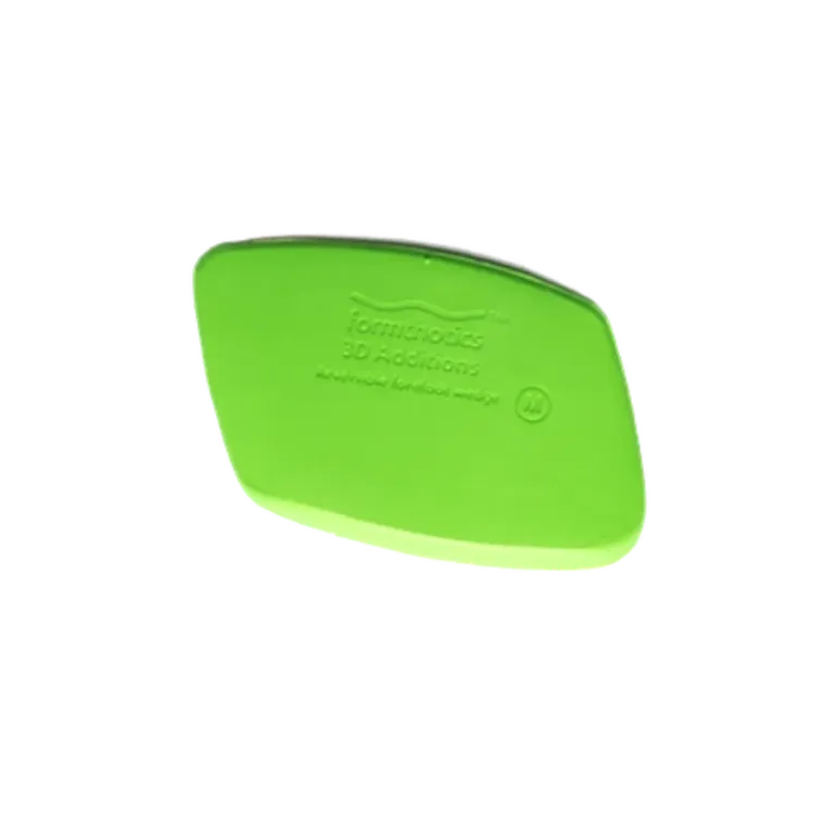 3D reversible self-adhesive forefoot wedge for Formthotics orthoses