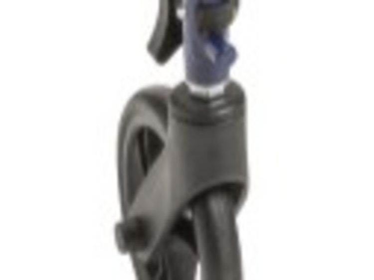 Front Fork Assembly for Adjustable Height Rollator, 6" Casters I Blue