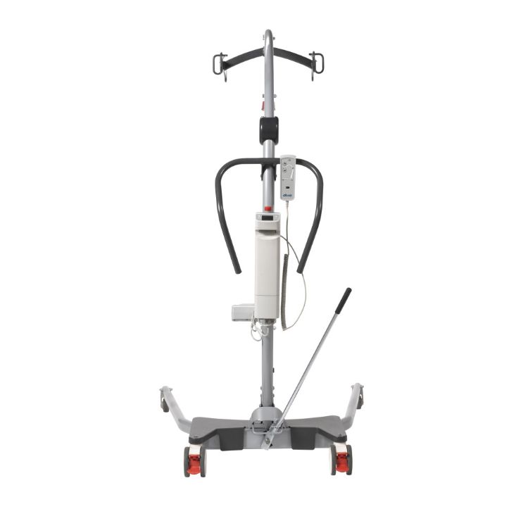 GRAVIS floor lift with manual base and six-point cradle