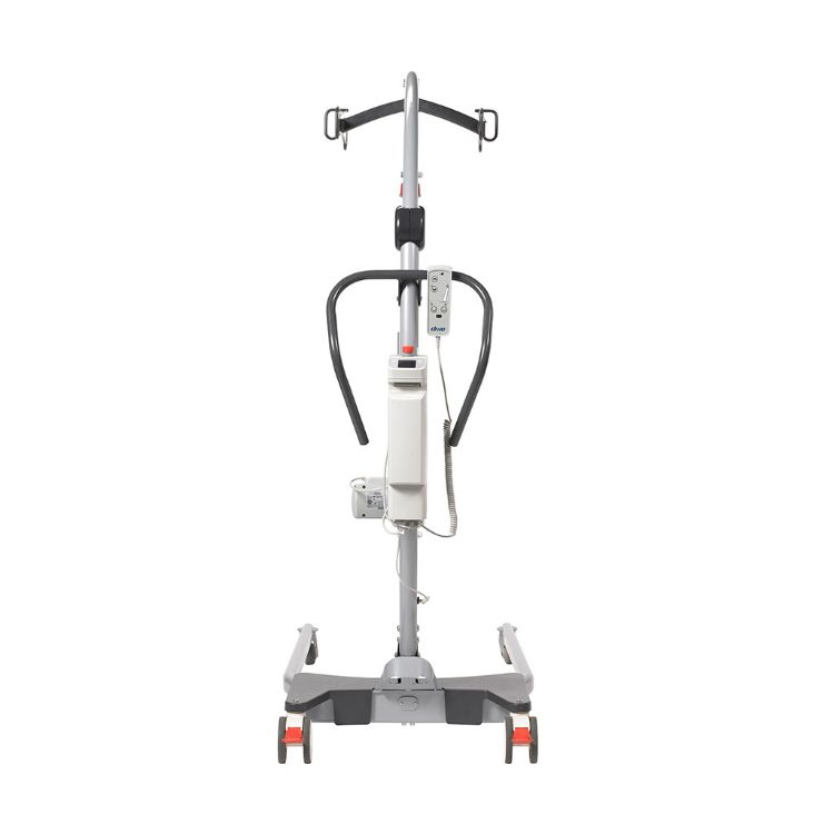 GRAVIS floor lift with power base and six-point cradle